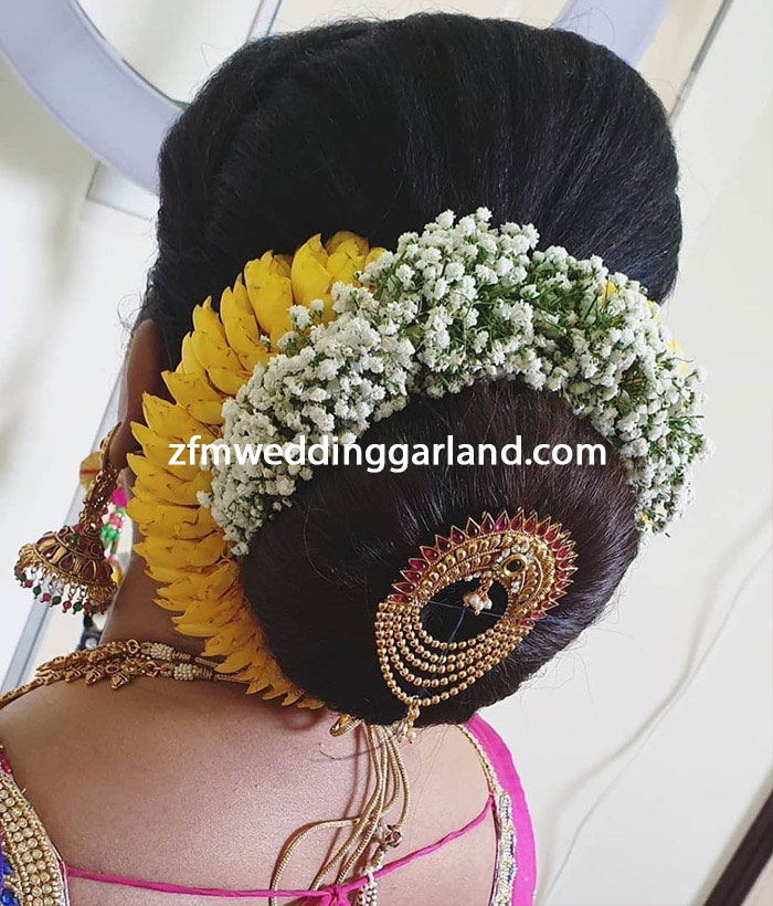 Sangees Flower Venis  Thanks Saranya for sharing the pic Artificial Hair  Comb brooches available Colors can be customised  Inbox or WhatsApp for  orders  Facebook