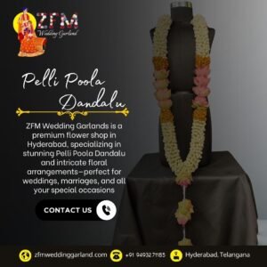 Biggest Fresh Flower Wedding Garland Designers in Telangana, India