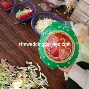 Freshly Kobbari Bondam Decorated Green Coconuts